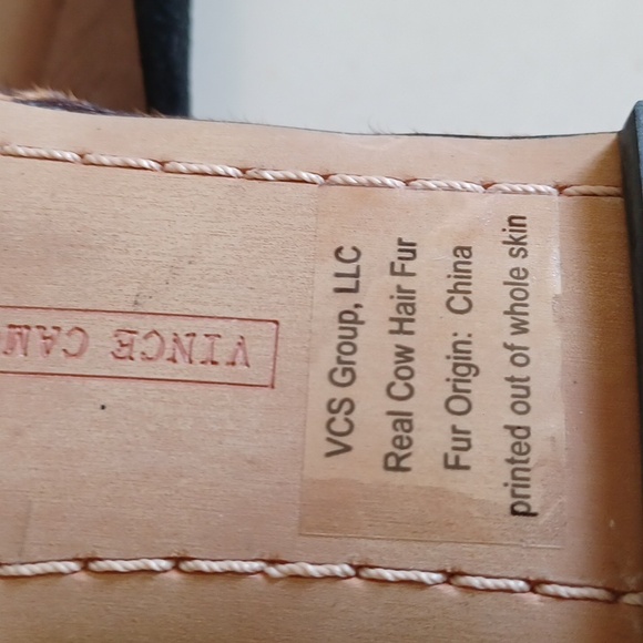 Vince Camuto Toker 2 Leopard Print Cap Toe Flats ** SZ 8.5 - Picture 8 of 9